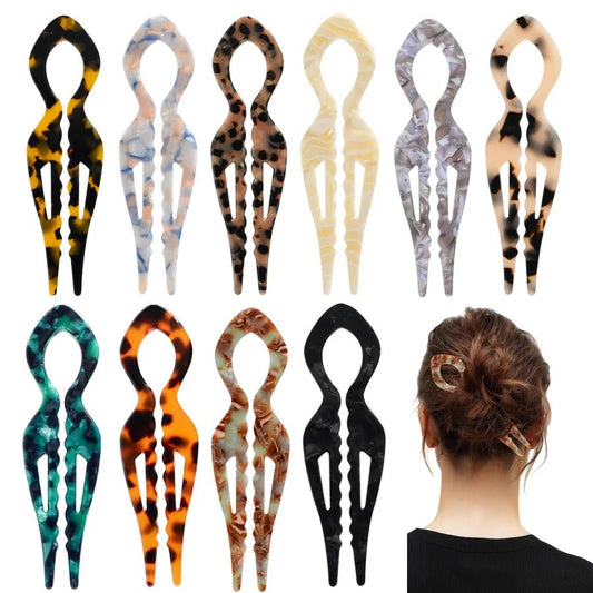 4 Fishtail Hairpin Bundle - ELLALUSH