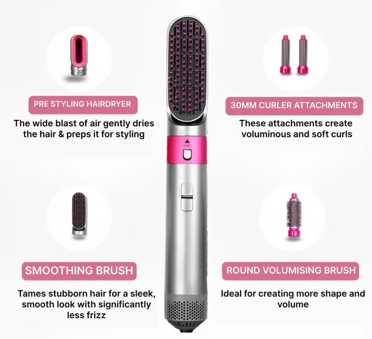 HairPRO™ 5in1 Multitask Brush - Ellalush